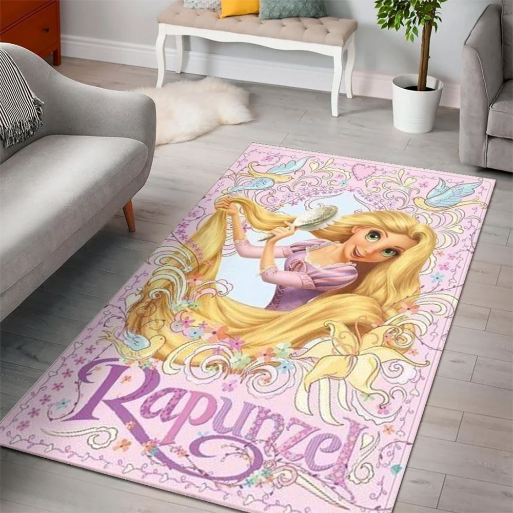 Tangled Disney Princess Characters Disney Movies 6 Carpet Area Rug