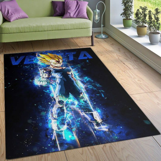 Anime Vegeta Aura Instinct Carpet Area Rug