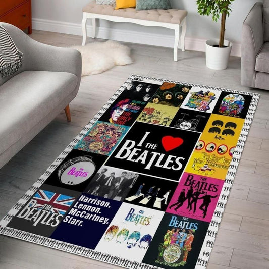 The Beatles Band V2 Carpet Area Rug