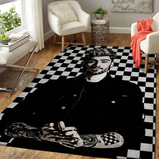 Zayn Malik Pop Music Art Carpet Area Rug