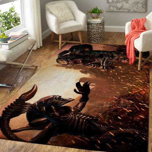 Alien Vs Predator 8 Carpet Area Rug