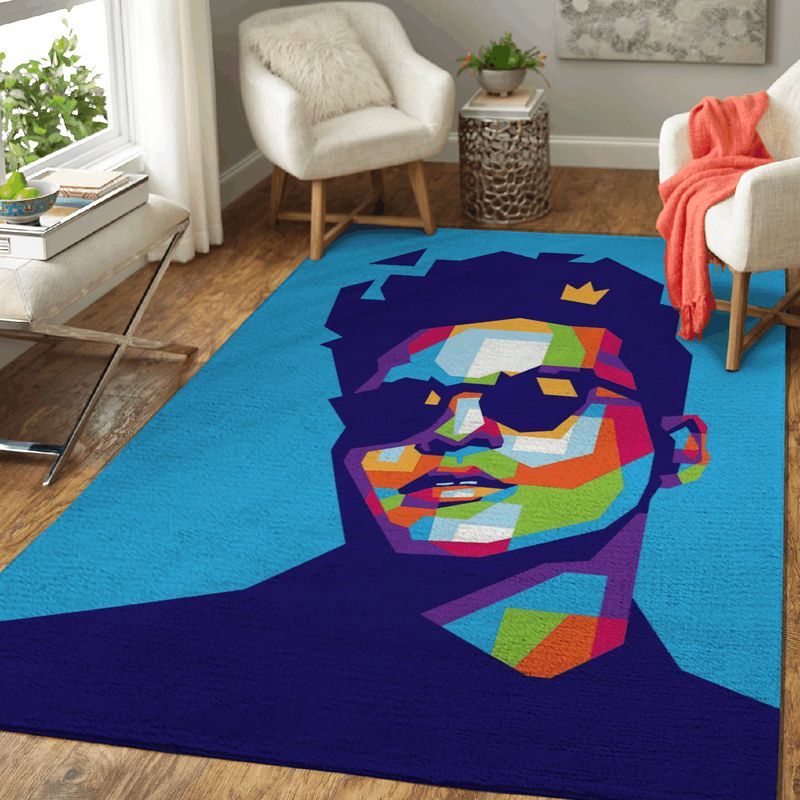 Bruno Mars American Singer Art 1 Carpet Area Rug