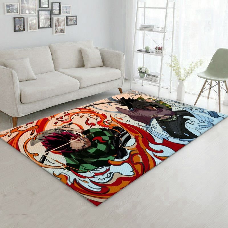 Anime Demon Slayer V5 Carpet Area Rug