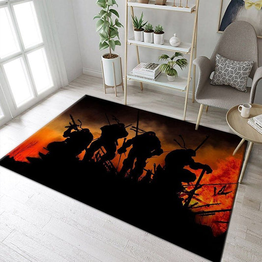 Teenage Mutant Ninja Turtles Carpet Area Rug
