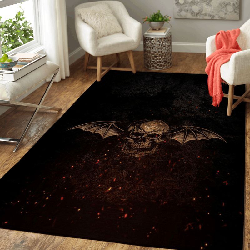 Avenged Sevenfold Music Symbols Art Carpet Area Rug