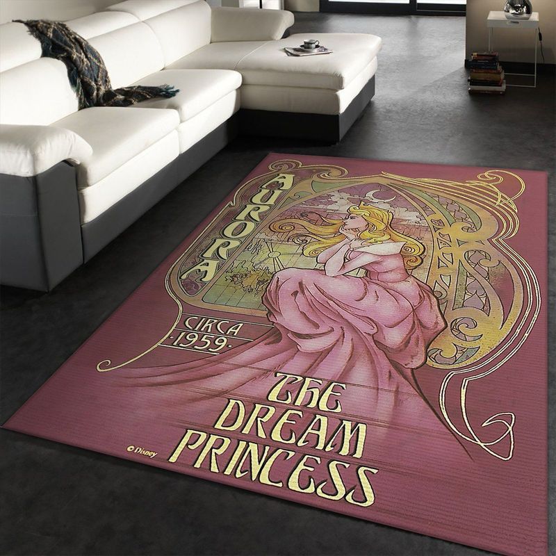 Aurora Disney Princess Characters Disney Movies 2 Carpet Area Rug
