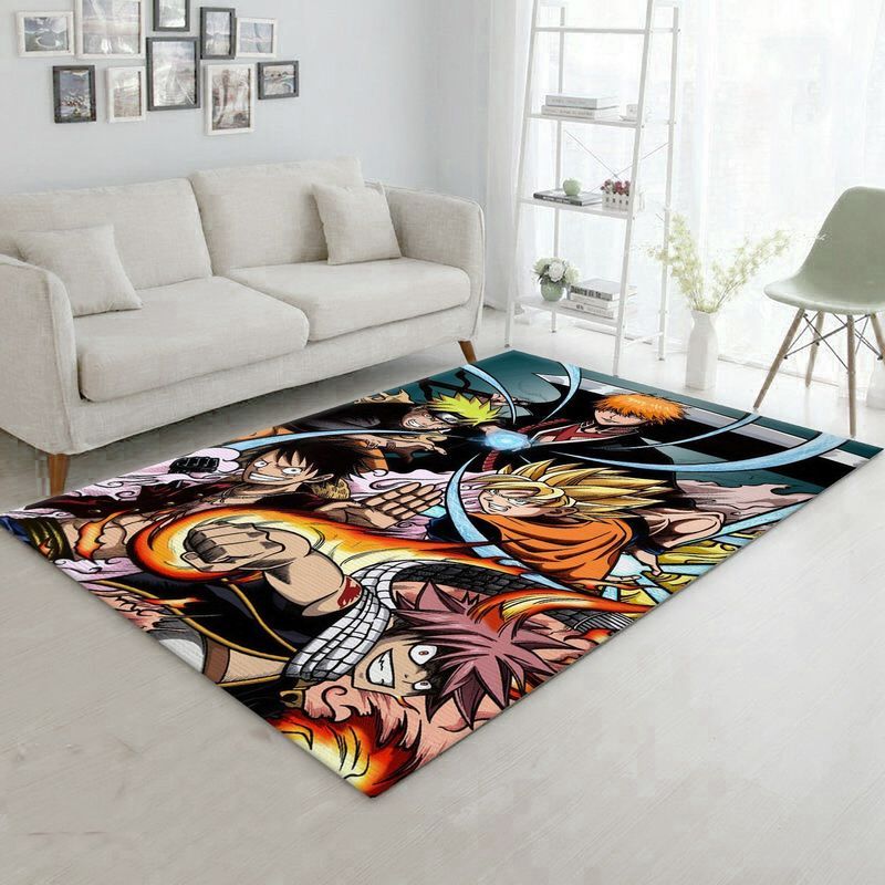 Anime Legendary Heroes Carpet Area Rug 2