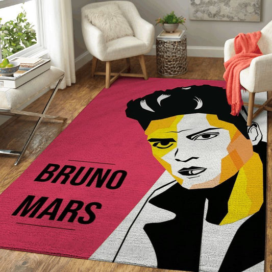 Bruno Mars Marry You Peter Gene Hernandez Pop Art Carpet Area Rug