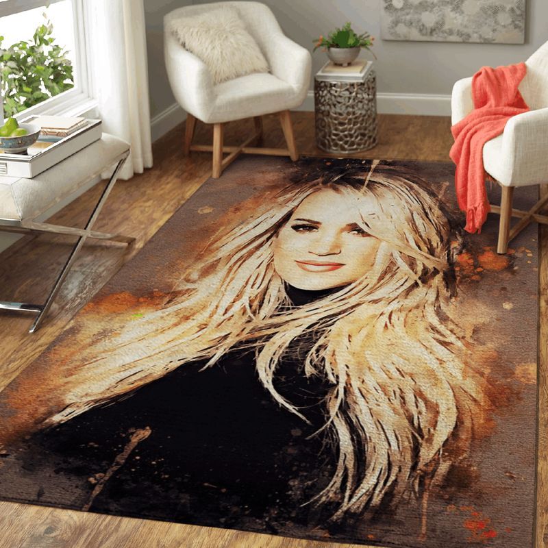 Carrie Underwood American Singer Art Carpet Area Rug 2