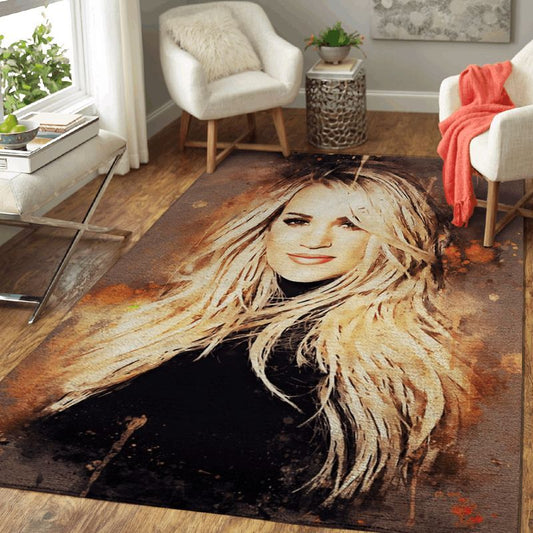 Carrie Underwood American Singer Art Carpet Area Rug 2