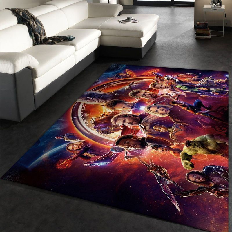 Avenger End Game Marvel Superhero Movies Carpet Area Rug
