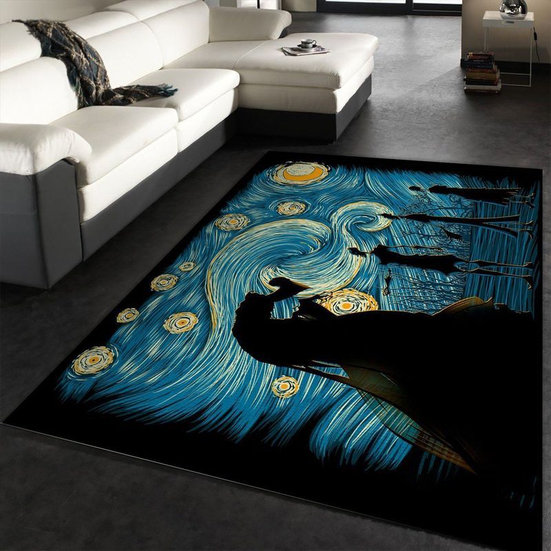 Starry Hallows Starry Art Carpet Area Rug