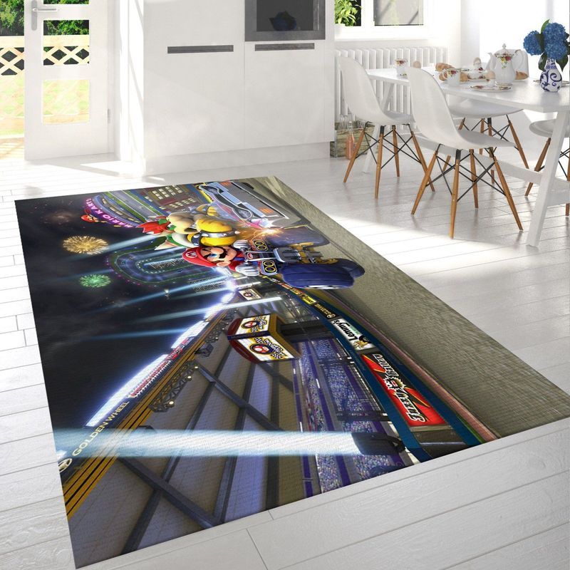 Super Mario 98 Carpet Area Rug