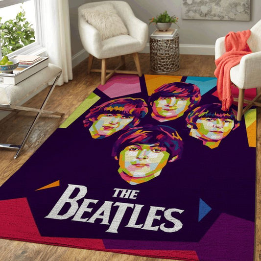 Beatles Band English Rock Band 1960 The Legend Art Carpet Area Rug