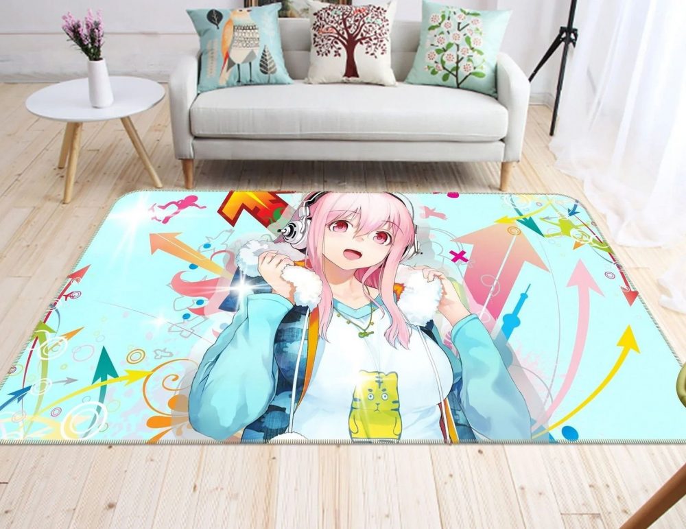 Super Sonico Anime 2 Carpet Area Rug