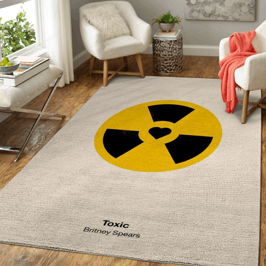 Toxic Britney Spears Music Art Carpet Area Rug