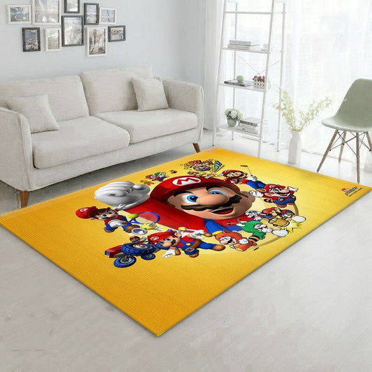 Super Mario 2 Carpet Area Rug