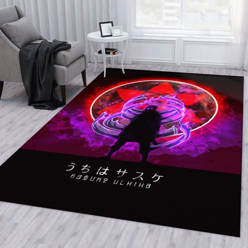 Uchiha Sasuke 1 Carpet Area Rug