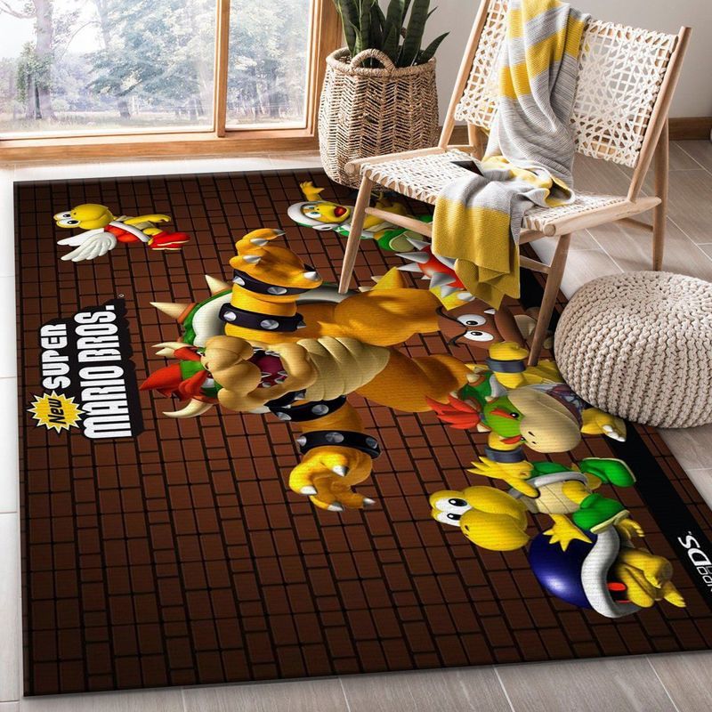 Super Mario 4 Carpet Area Rug