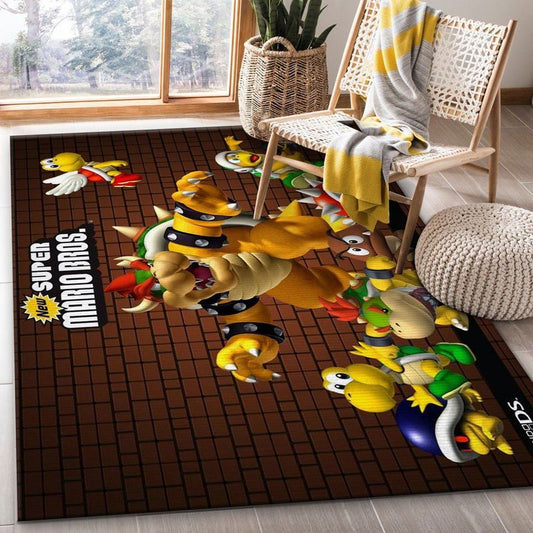 Super Mario 4 Carpet Area Rug