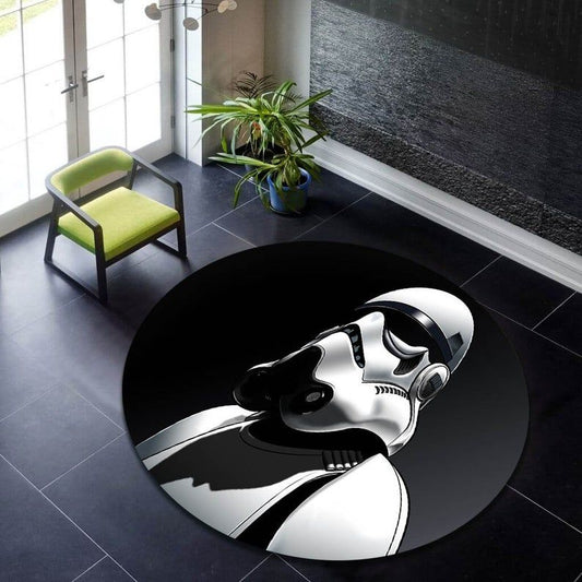 Star Wars 6 Round Carpet Area Rug
