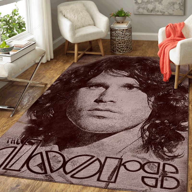 The Doors Music Art Carpet Area Rug