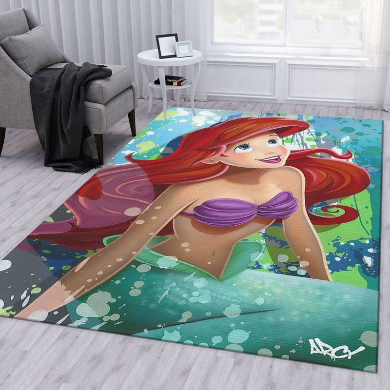 The Little Mermaid Carpet Area Rug 3