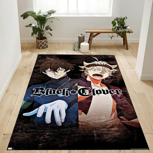 Black Clover Duo Carpet Area Rug