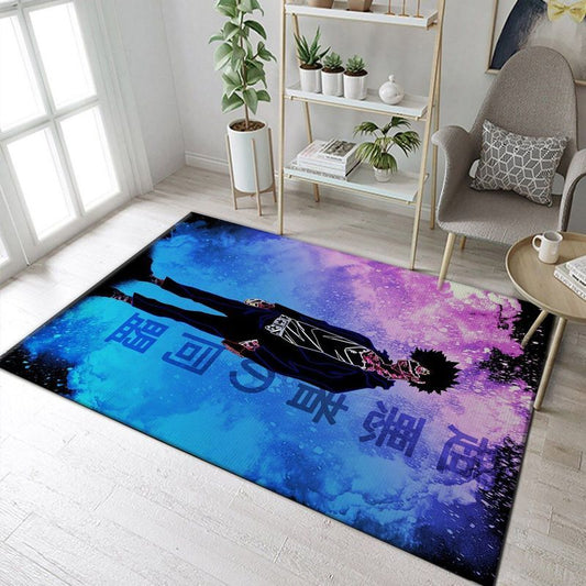 The Blue Flame My Hero Academia Carpet Area Rug