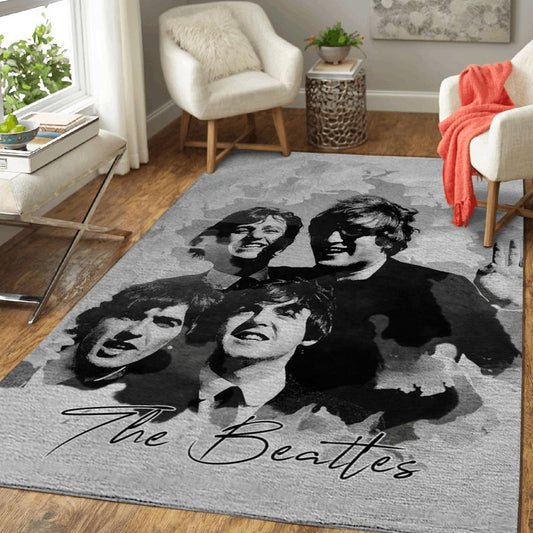 Beatles Band English Rock Band The Legend Art II Carpet Area Rug