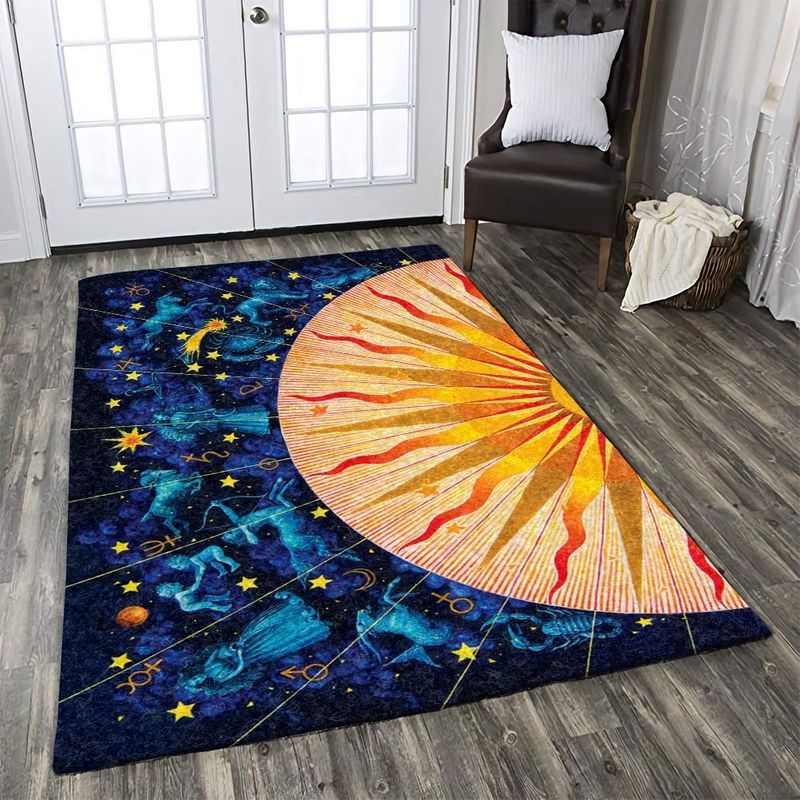 Zodiac Sun Carpet Area Rug