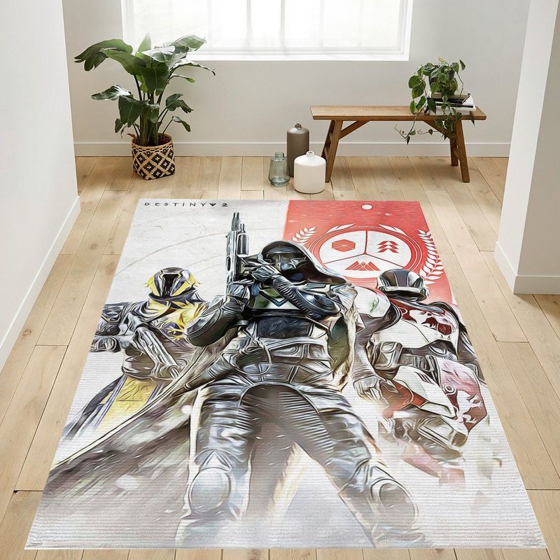 Titan Hunter Warlock Destiny 2 Bungie Carpet Area Rug