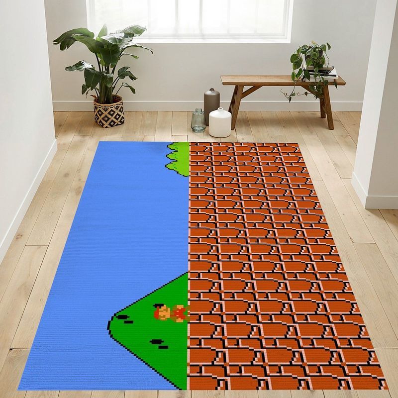 Super Mario 17 Carpet Area Rug
