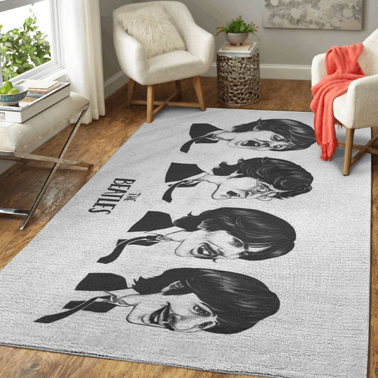 Beatles Band Music Rock Band 1960 Carpet Area Rug