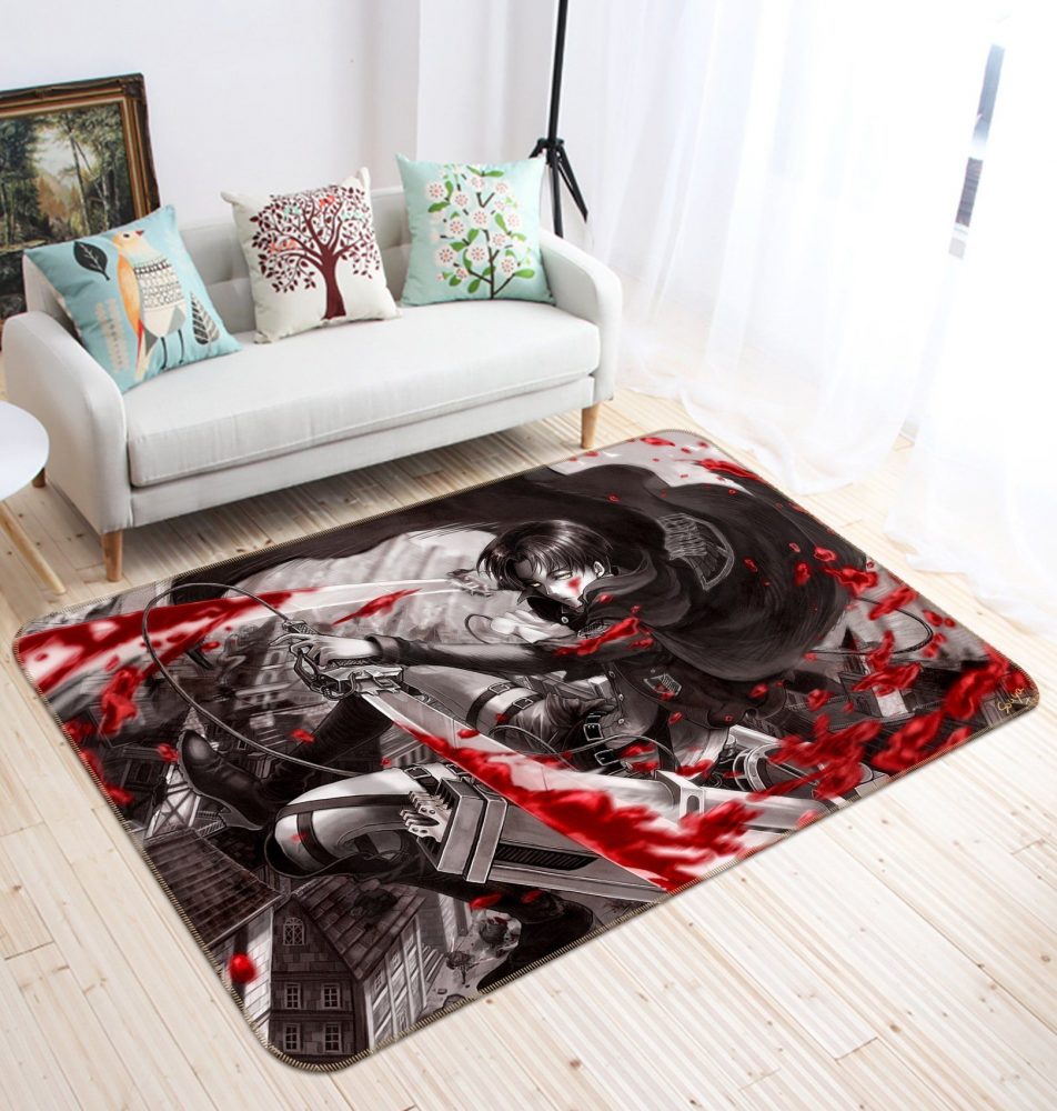 Attack On Titan Anime 10 Carpet Area Rug