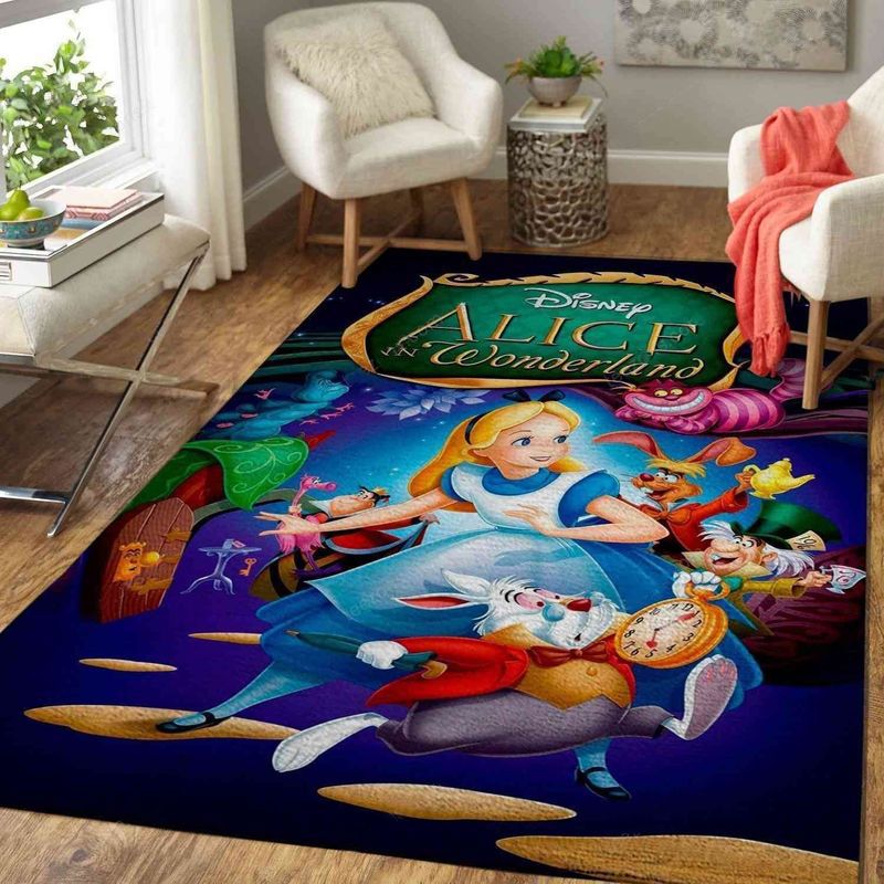 Alice In Wonderland 4 Carpet Area Rug