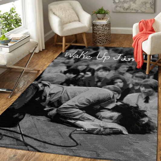Wake Up Jim Music Art Carpet Area Rug