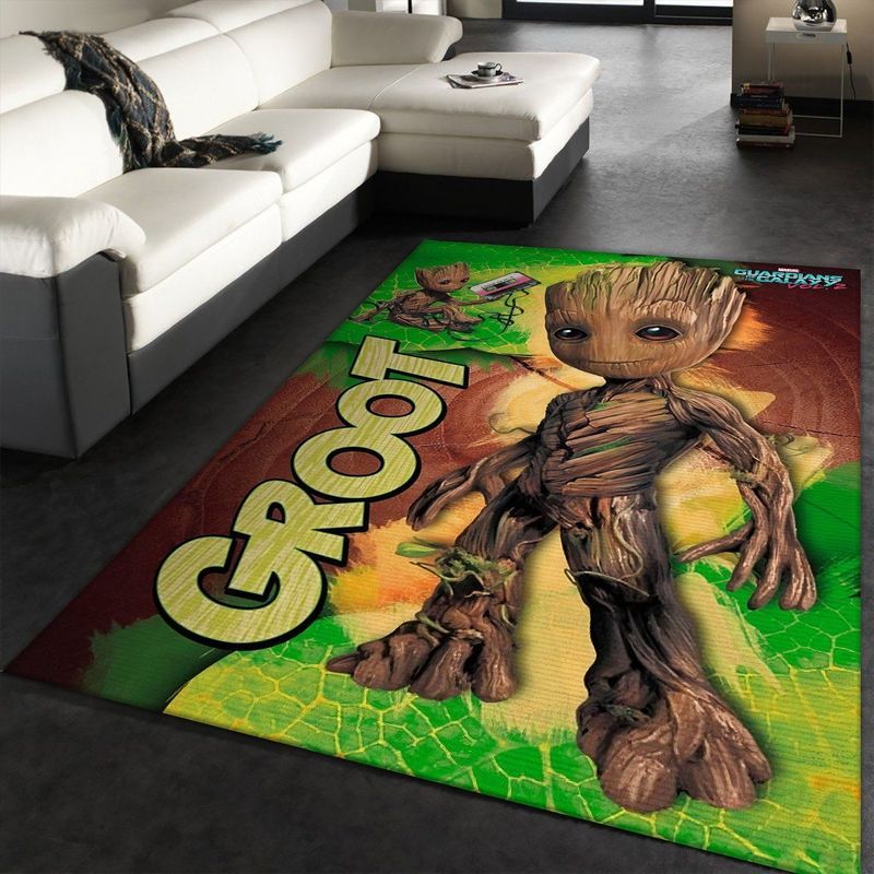 Baby Groot Marvel 1 Carpet Area Rug