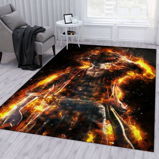 Anime Monkey D Luffy Carpet Area Rug
