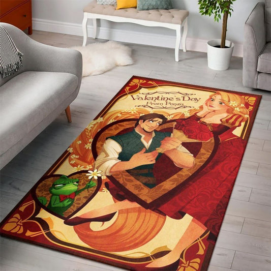 Tangled Disney Princess Characters Disney Movies 7 Carpet Area Rug