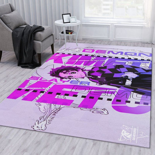 Anime Demon Slayer V7 Carpet Area Rug