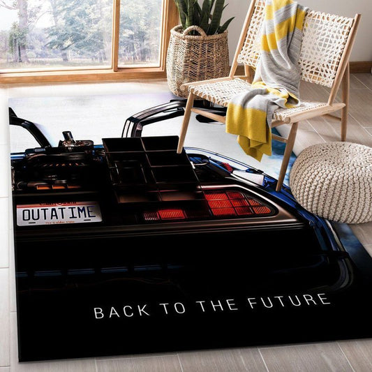 Back To The Future Carpet Area Rug