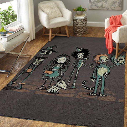 Cool Funny Halloween Carpet Area Rug