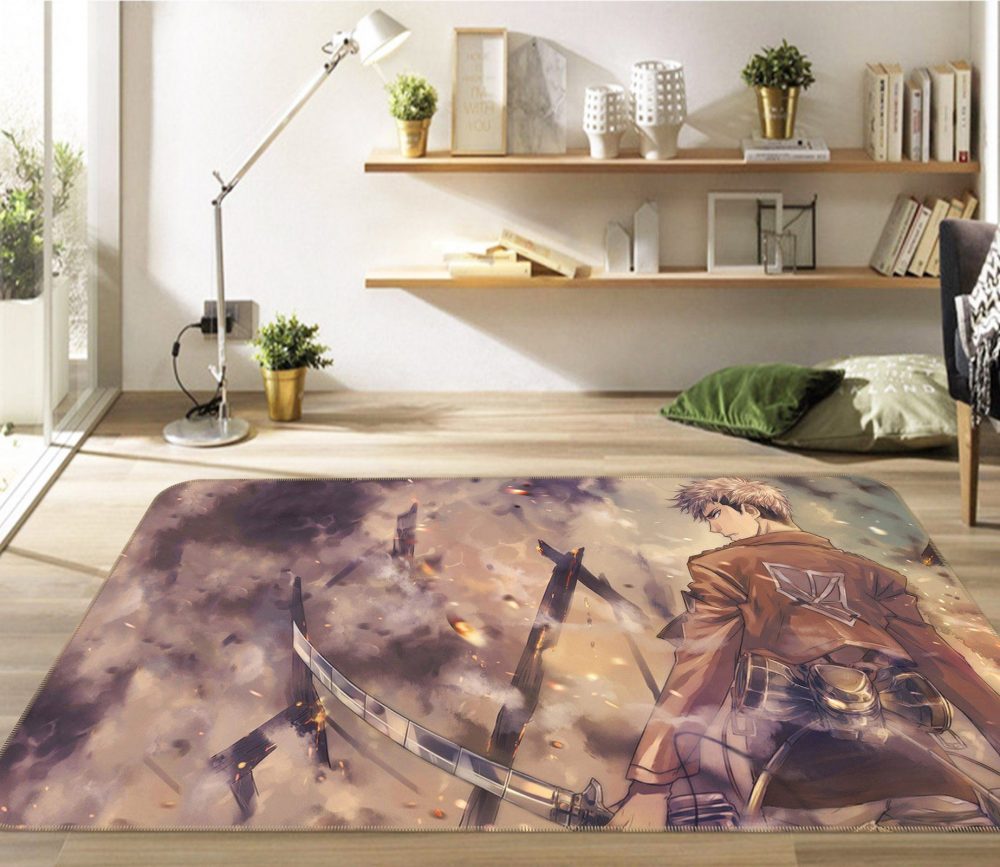 Attack On Titan Anime 49 Carpet Area Rug