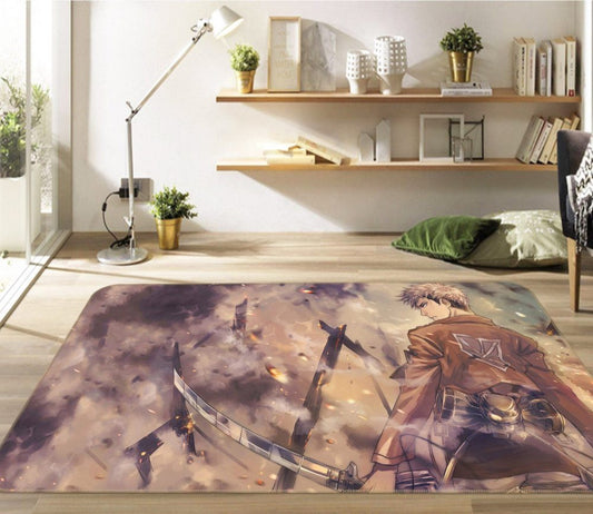 Attack On Titan Anime 49 Carpet Area Rug