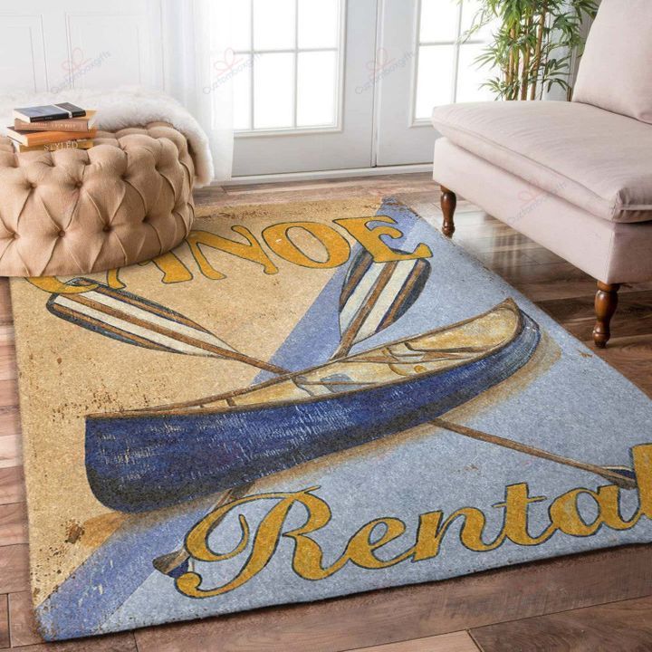 Canoe Rental Carpet Area Rug