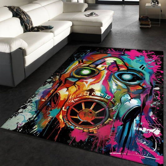 Borderlands Graffiti Gaming Carpet Area Rug 2
