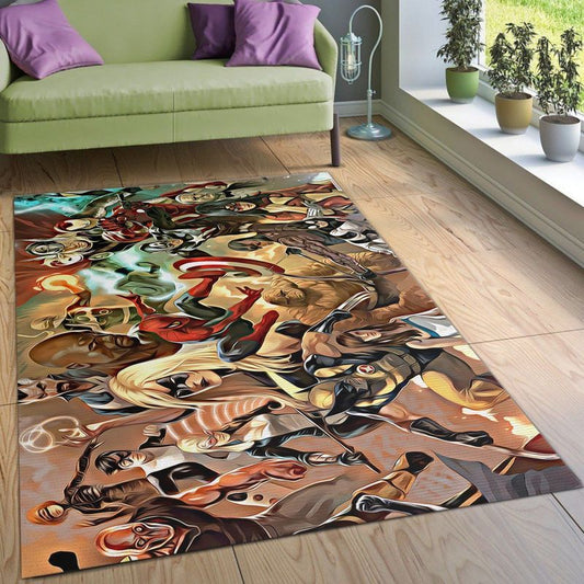 The Heroic Age Avengers Carpet Area Rug