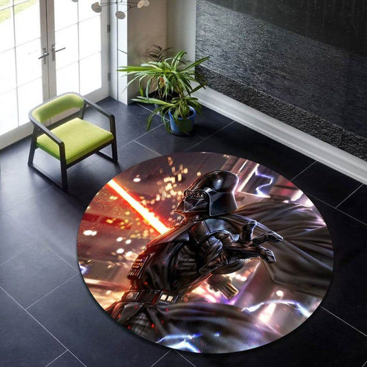 Star Wars 5 Round Carpet Area Rug