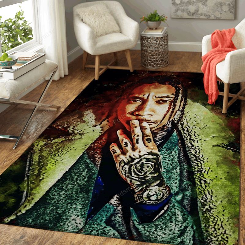 Tyga Rapper Music World Art Carpet Area Rug